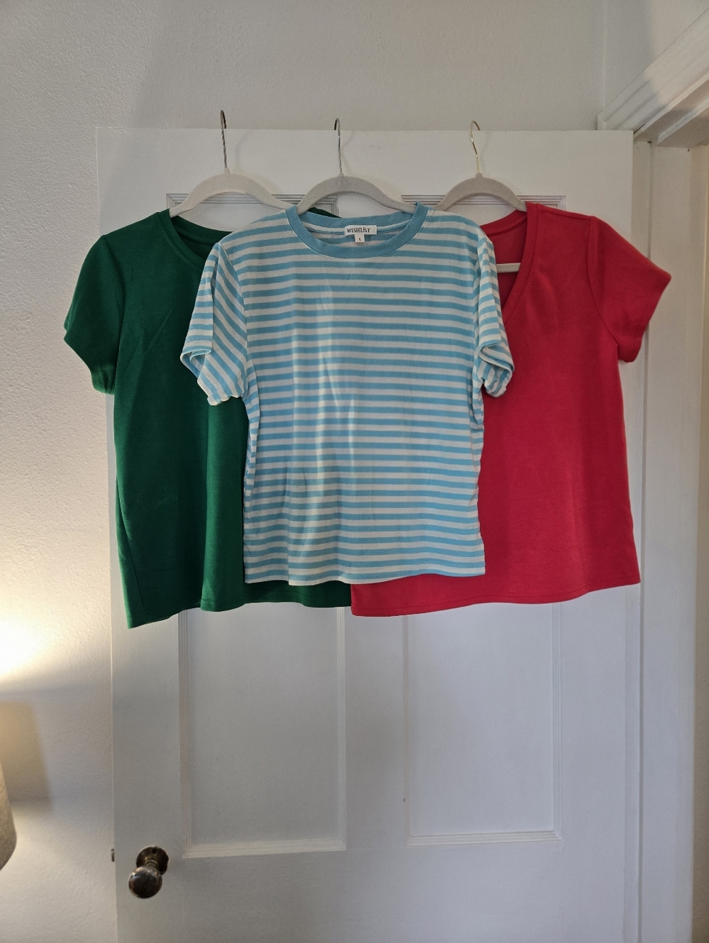 Women's Crewneck Short Sleeve Tee - Green - Picture 9 of 9